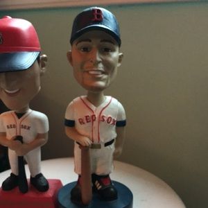 2 Red Sox Garciaparra bobble heads